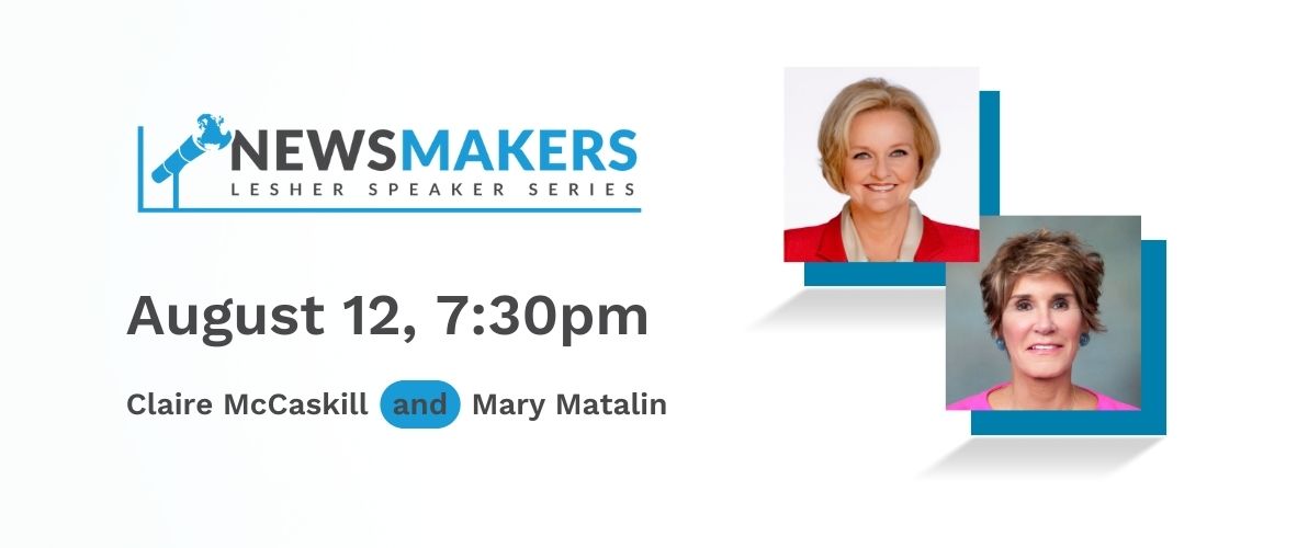 Newsmakers Event Header McCaskill and Matalin