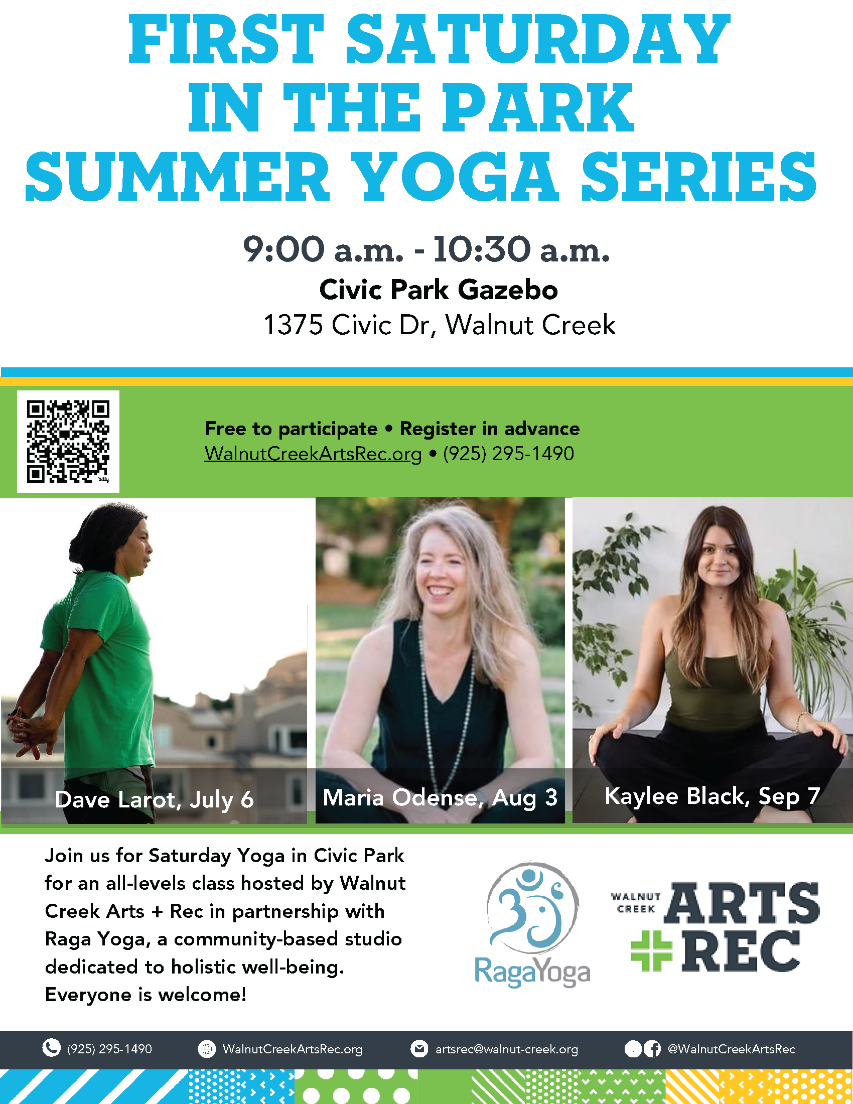 Summer Yoga Information